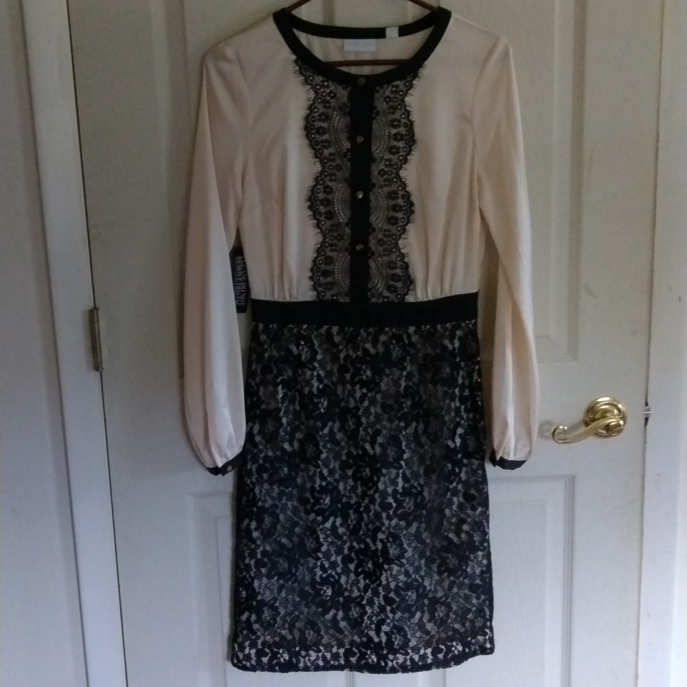 NWT - New York and Company.        Long Sleeve Dress, Size 0